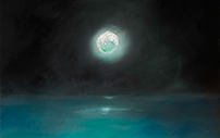 On A Pale Horse - 24x48 Oil on Panel